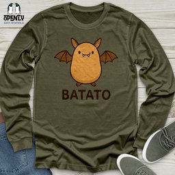 Batato Unisex Long Sleeve Tee Gift For Animal Lover