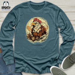 Eagle Explorer Quest Unisex Long Sleeve Tee Gift For Animal Lover