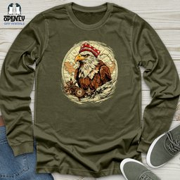 Eagle Explorer Quest Unisex Long Sleeve Tee Gift For Animal Lover