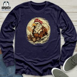 Eagle Explorer Quest Unisex Long Sleeve Tee Gift For Animal Lover