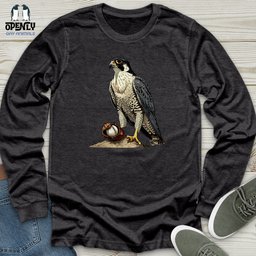 Falcon Baseball Champion Unisex Long Sleeve Tee Gift For Animal Lover