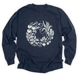 Hens And Vegetables Long Sleeve Shirt T Shirt Gift For Gardener