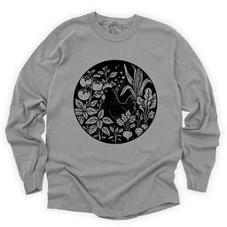 Hens And Vegetables Long Sleeve Shirt T Shirt Gift For Gardener