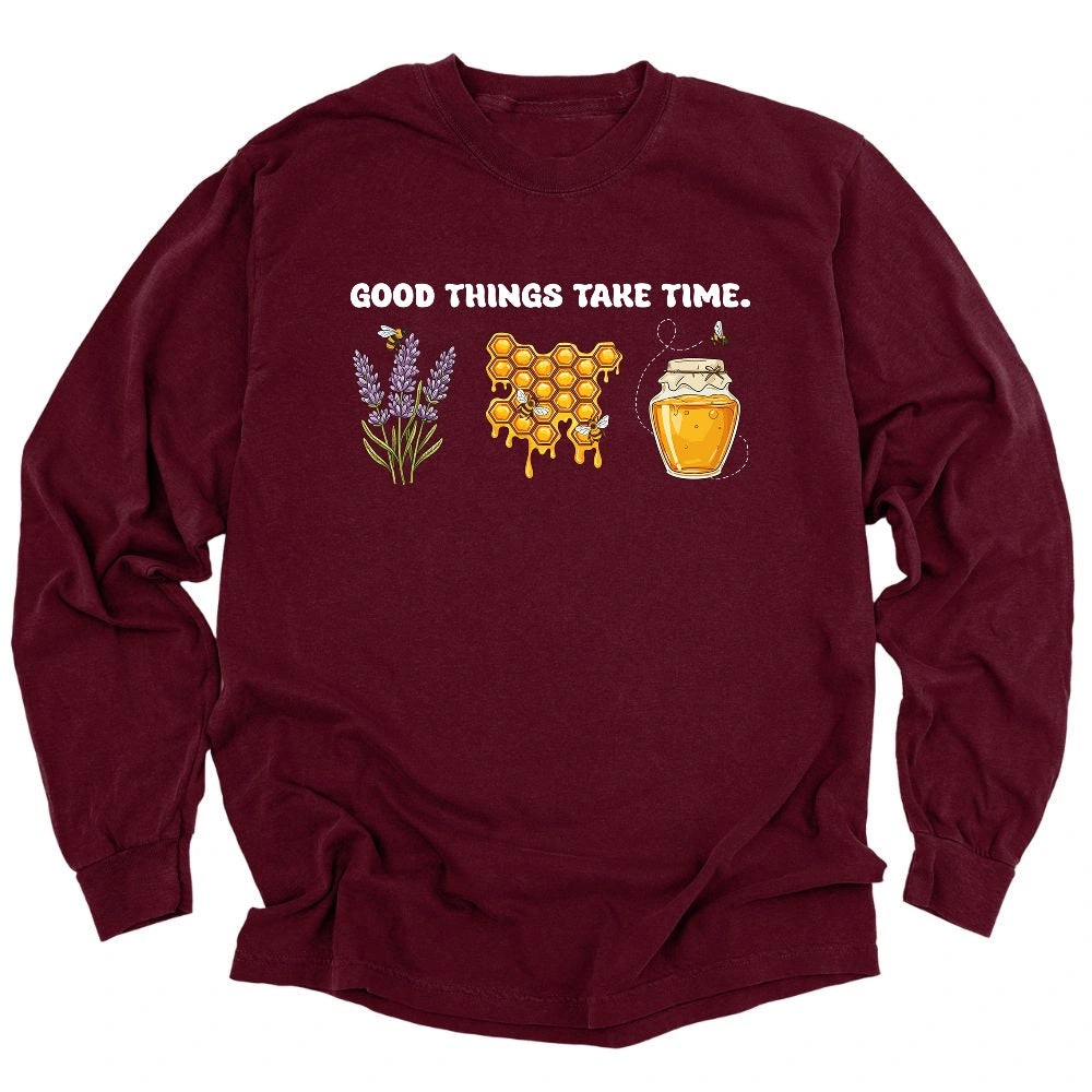 Slowly Made Long Sleeve Shirt T Shirt Gift For Gardener