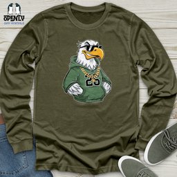 A Cool Urban Styled Eagle Unisex Long Sleeve Tee Gift For Animal Lover