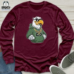 A Cool Urban Styled Eagle Unisex Long Sleeve Tee Gift For Animal Lover