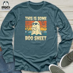 Boo Sheet Unisex Long Sleeve Tee Gift For Animal Lover