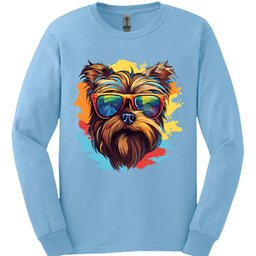Yorkshire Terrier Top Dog Long Sleeve Shirt Gift For Dog Lover