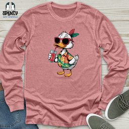 Duck Juice Unisex Long Sleeve Tee Gift For Duck Lover