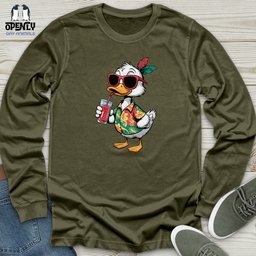 Duck Juice Unisex Long Sleeve Tee Gift For Duck Lover