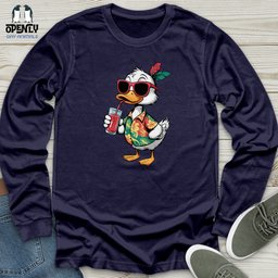 Duck Juice Unisex Long Sleeve Tee Gift For Duck Lover