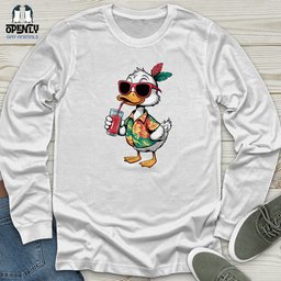 Duck Juice Unisex Long Sleeve Tee Gift For Duck Lover