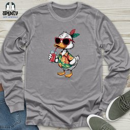 Duck Juice Unisex Long Sleeve Tee Gift For Duck Lover