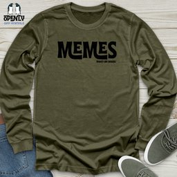 Memes Black Tm Unisex Long Sleeve Tee Gift For Animal Lover