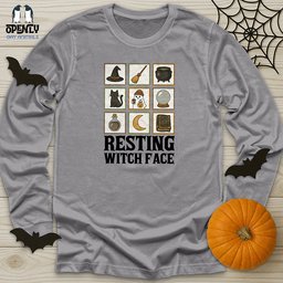 Resting Unisex Long Sleeve Tee Gift For Animal Lover