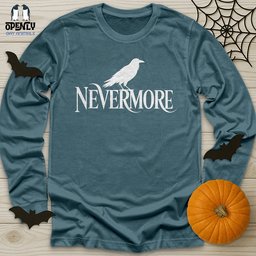 Nevermore Unisex Long Sleeve Tee Gift For Animal Lover