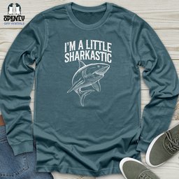 Im A Little Unisex Long Sleeve Tee Gift For Animal Lover