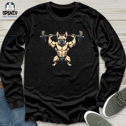 Strong Dog Unisex Long Sleeve Tee Gift For Dog Lover