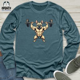 Strong Dog Unisex Long Sleeve Tee Gift For Dog Lover
