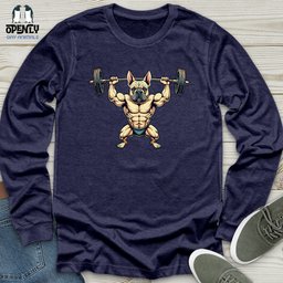 Strong Dog Unisex Long Sleeve Tee Gift For Dog Lover