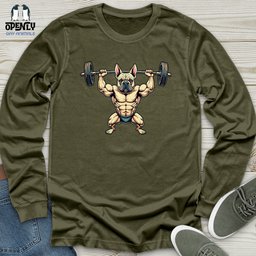 Strong Dog Unisex Long Sleeve Tee Gift For Dog Lover