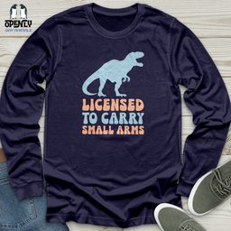 Licensed To Carry Unisex Long Sleeve Tee Gift For Animal Lover