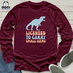 Licensed To Carry Unisex Long Sleeve Tee Gift For Animal Lover