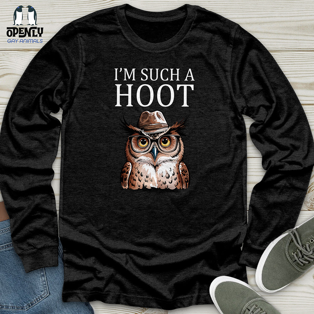 Im Such A Hoot Unisex Long Sleeve Tee Gift For Animal Lover