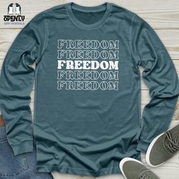 Freedom Unisex Long Sleeve Tee Gift For Animal Lover