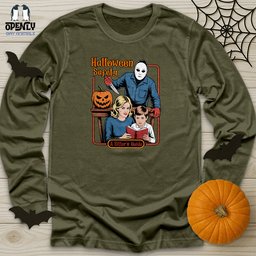 Halloween Safety Unisex Long Sleeve Tee Gift For Animal Lover