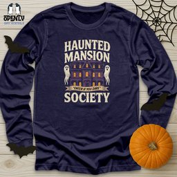 Haunted Mansion Unisex Long Sleeve Tee Gift For Animal Lover