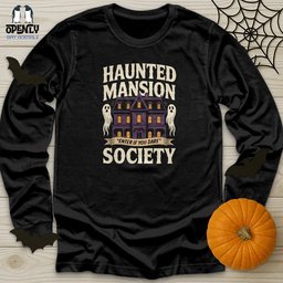 Haunted Mansion Unisex Long Sleeve Tee Gift For Animal Lover