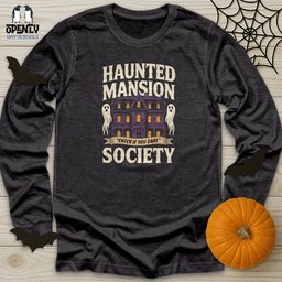 Haunted Mansion Unisex Long Sleeve Tee Gift For Animal Lover