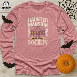 Haunted Mansion Unisex Long Sleeve Tee Gift For Animal Lover