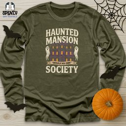 Haunted Mansion Unisex Long Sleeve Tee Gift For Animal Lover