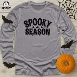 Spookey Season Unisex Long Sleeve Tee Gift For Animal Lover