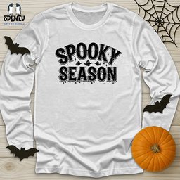 Spookey Season Unisex Long Sleeve Tee Gift For Animal Lover
