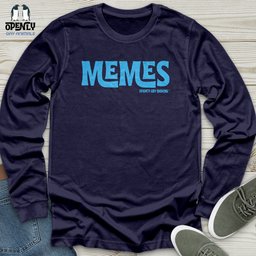 Memes Blue Tm Unisex Long Sleeve Tee Gift For Animal Lover