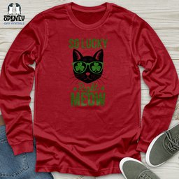 So Lucky Unisex Long Sleeve Tee Gift For Animal Lover