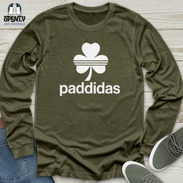 Paddidas Unisex Long Sleeve Tee Gift For Animal Lover