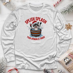 Splish Splash Unisex Long Sleeve Tee Gift For Animal Lover