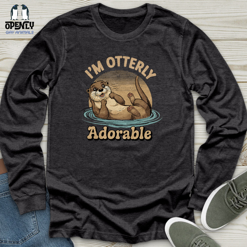 Im Otterly Adorable Unisex Long Sleeve Tee Gift For Animal Lover