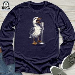 The Duck Song Unisex Long Sleeve Tee Gift For Duck Lover