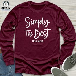 Simply The Best Unisex Long Sleeve Tee Gift For Animal Lover