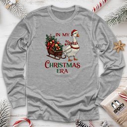 In My Christmas Era Unisex Long Sleeve Tee Gift For Animal Lover