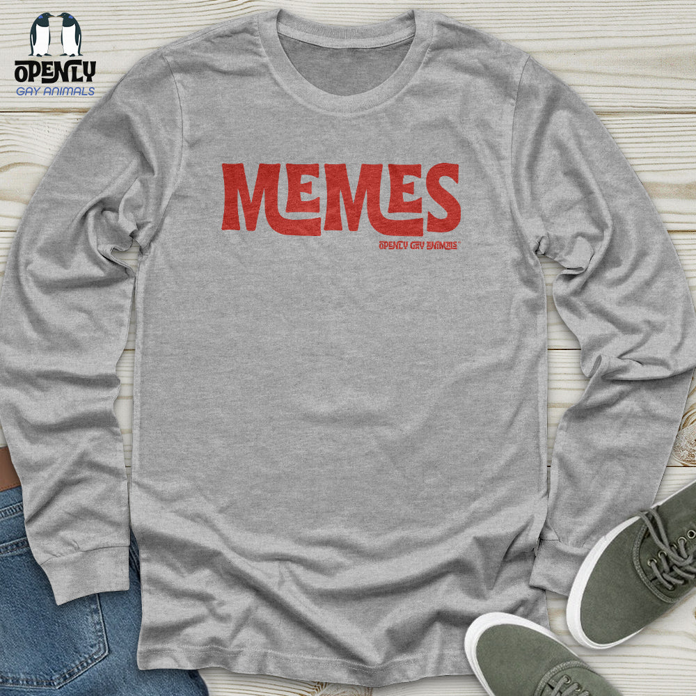 Memes Red Tm Unisex Long Sleeve Tee Gift For Animal Lover