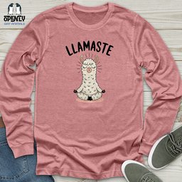 Llamaste Unisex Long Sleeve Tee Gift For Animal Lover