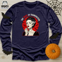The Bride Of Frankenstein Unisex Long Sleeve Tee Gift For Animal Lover
