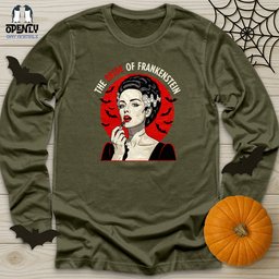The Bride Of Frankenstein Unisex Long Sleeve Tee Gift For Animal Lover