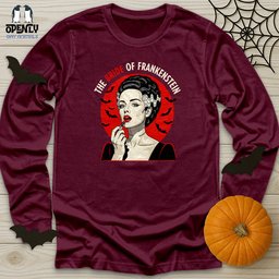 The Bride Of Frankenstein Unisex Long Sleeve Tee Gift For Animal Lover